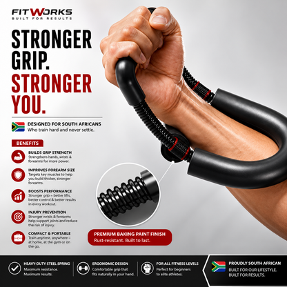 FitWorks Iron Grip Wrist & Forearm Trainer